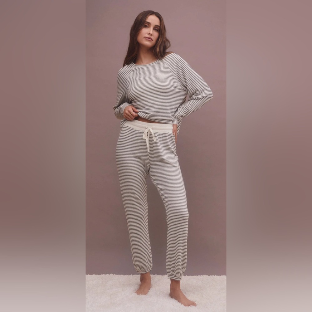 Z SUPPLY “Staying In” Lounge Stripe Jogger Set